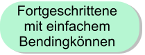 Fortgeschrittene  mit einfachem  Bendingkönnen